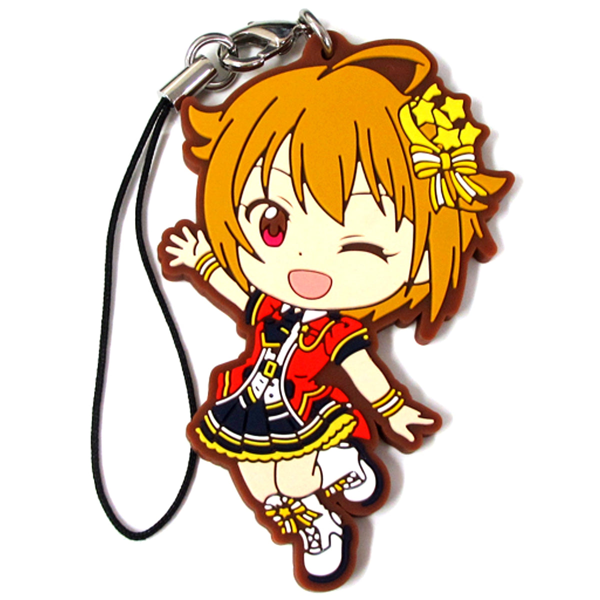 Tsubasa Ibuki Prize E The Idolmaster Million Live Idol Gallery Angel Stars Ver. Ichiban Kuji Rubber Strap [USED]