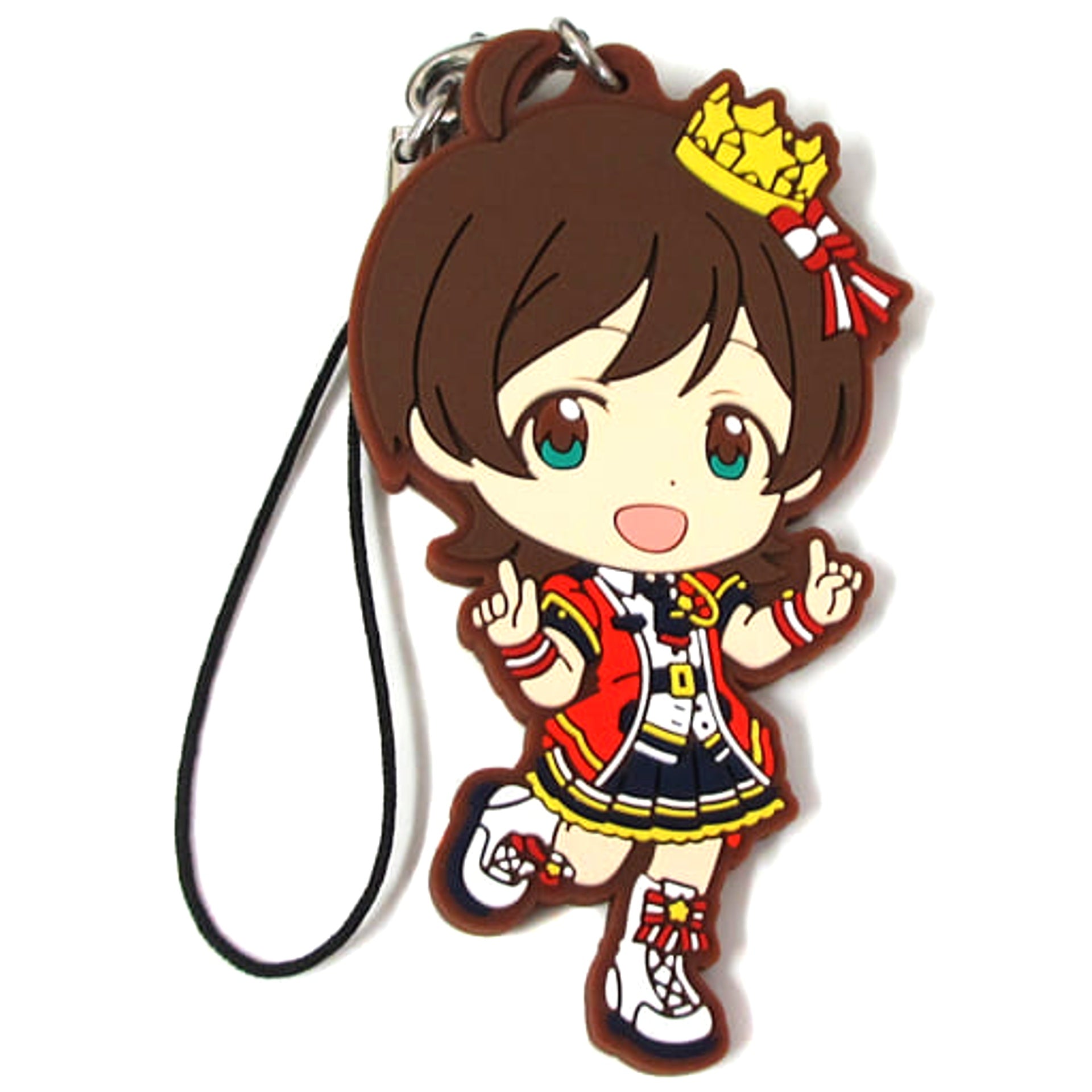 THE IDOLM@STER Million Live! Kinoshita Hinata Angel Stars Ver. Ichiban Kuji Idol Gallery Rubber Charm Prize E [USED]