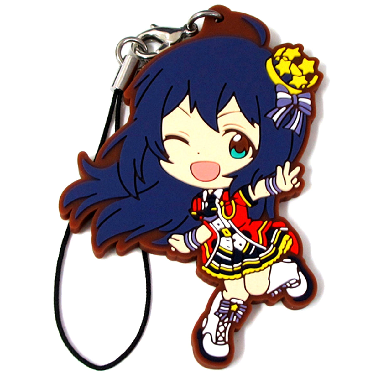 Anna Mochizuki Prize E The Idolmaster Million Live Idol Gallery Angel Stars Ver. Ichiban Kuji Rubber Strap [USED]