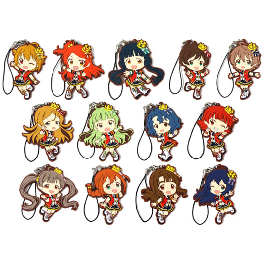 THE IDOLM@STER Million Live! Tsubasa Ibuki & Others All 13 Types Set Ichiban Kuji Idol Gallery Rubber Charm Angel Stars Ver. Prize E [USED]