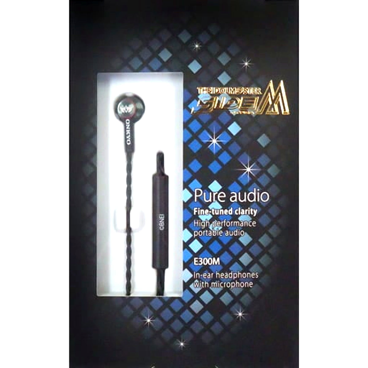 THE IDOLM@STER SideM The Idolmaster SideM Model ONKYO E300MB Earphones [USED]