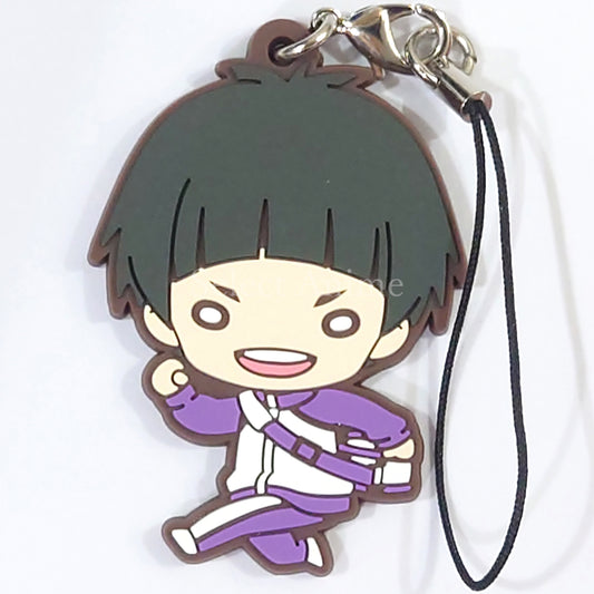 Haikyu!! Tsutomu Goshiki Shiratorizawa Academy Nitotan Tracksuit Vol.2 Rubber Mascot Keychains [USED]