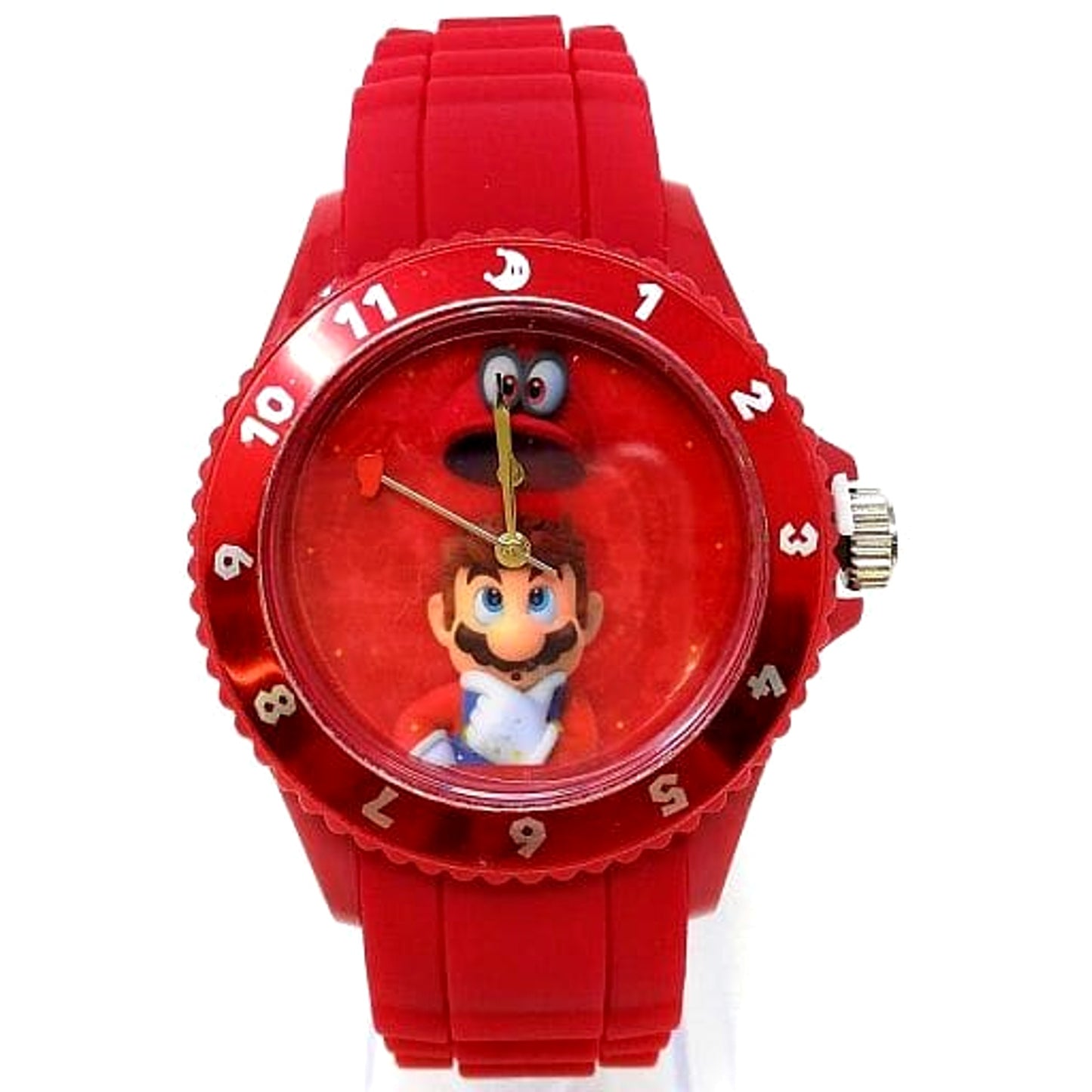 Super Mario Odyssey Red Silicone Watch [USED]