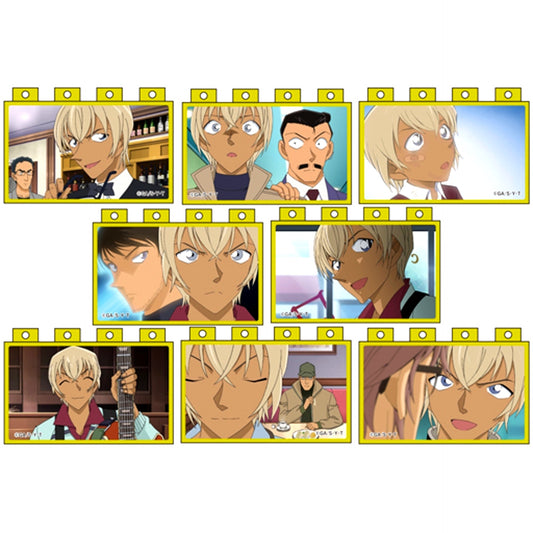 Set of 8 Detective Conan Anime Block Full of Amuro Collection [USED]