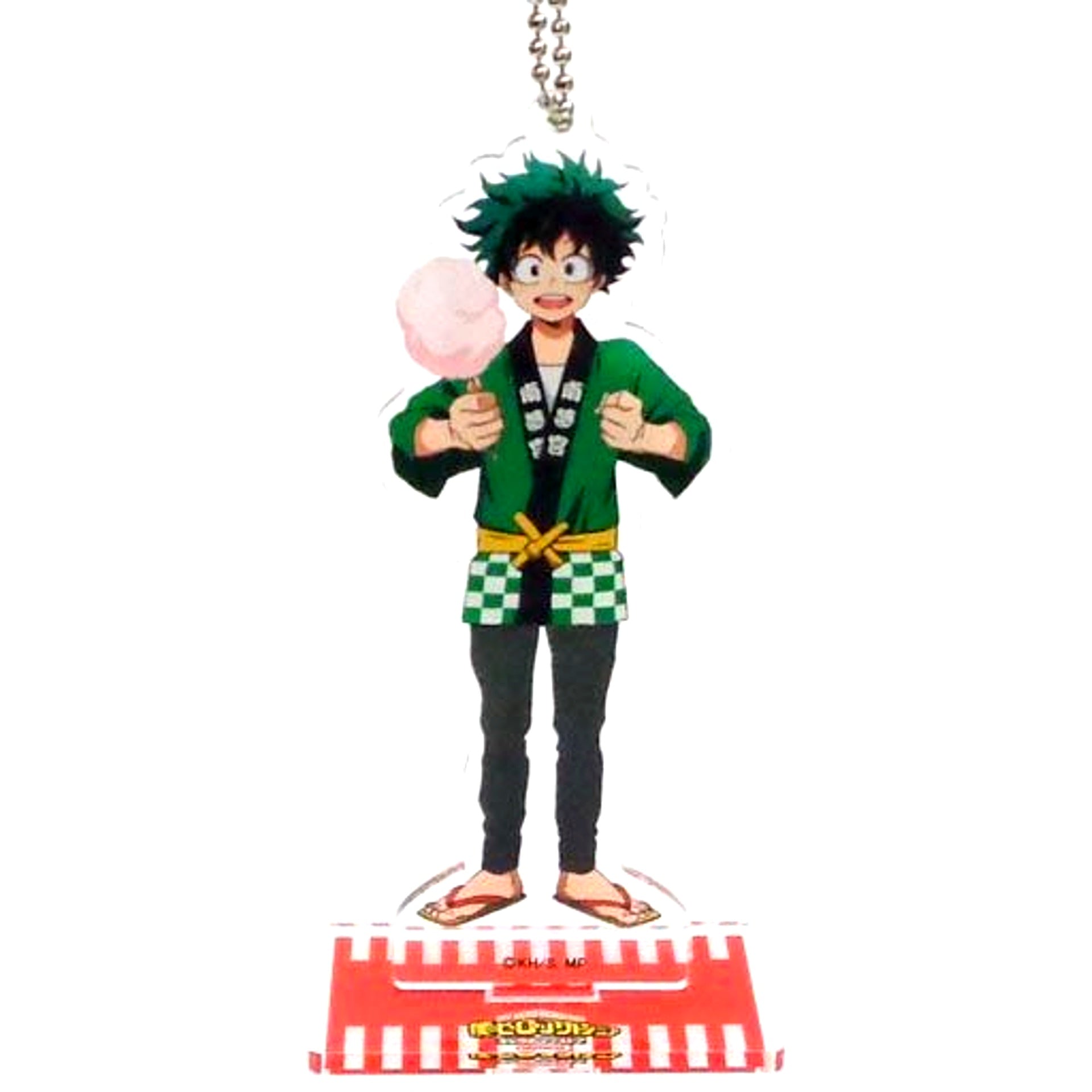 Izuku Midoriya Acrylic Stand My Hero Academia Chara Pop Store Tsuyu-chan's Lots of Friends Lottery Garapon 1st Prize Call Me Tsuyu-chan Prize [USED]