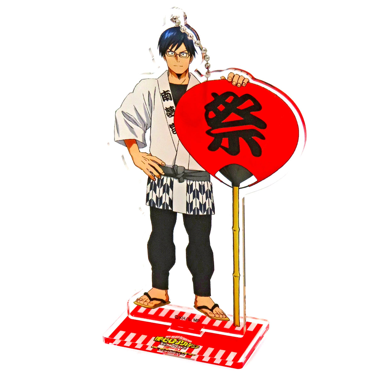 Tenya Iida Acrylic Stand My Hero Academia Character Pop Store Tsuyu-chan Lots of Friends Lottery Gacha 1st Prize Call Her Tsuyu Award [USED]