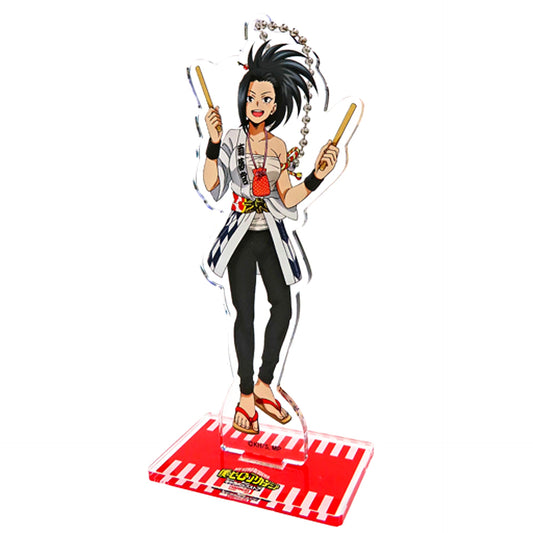 Momo Yaoyorozu Acrylic Stand My Hero Academia Chara Pop Store Tsuyu-chans Many Friends Lottery Garapon 1st Prize Call Me Tsuyu-chan Prize [USED]
