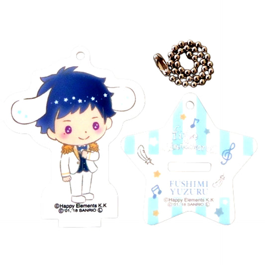 Ensemble Stars! X Sanrio Characters Yuzuru Fushimi Acrylic Keychain With Stand Keychains [USED]
