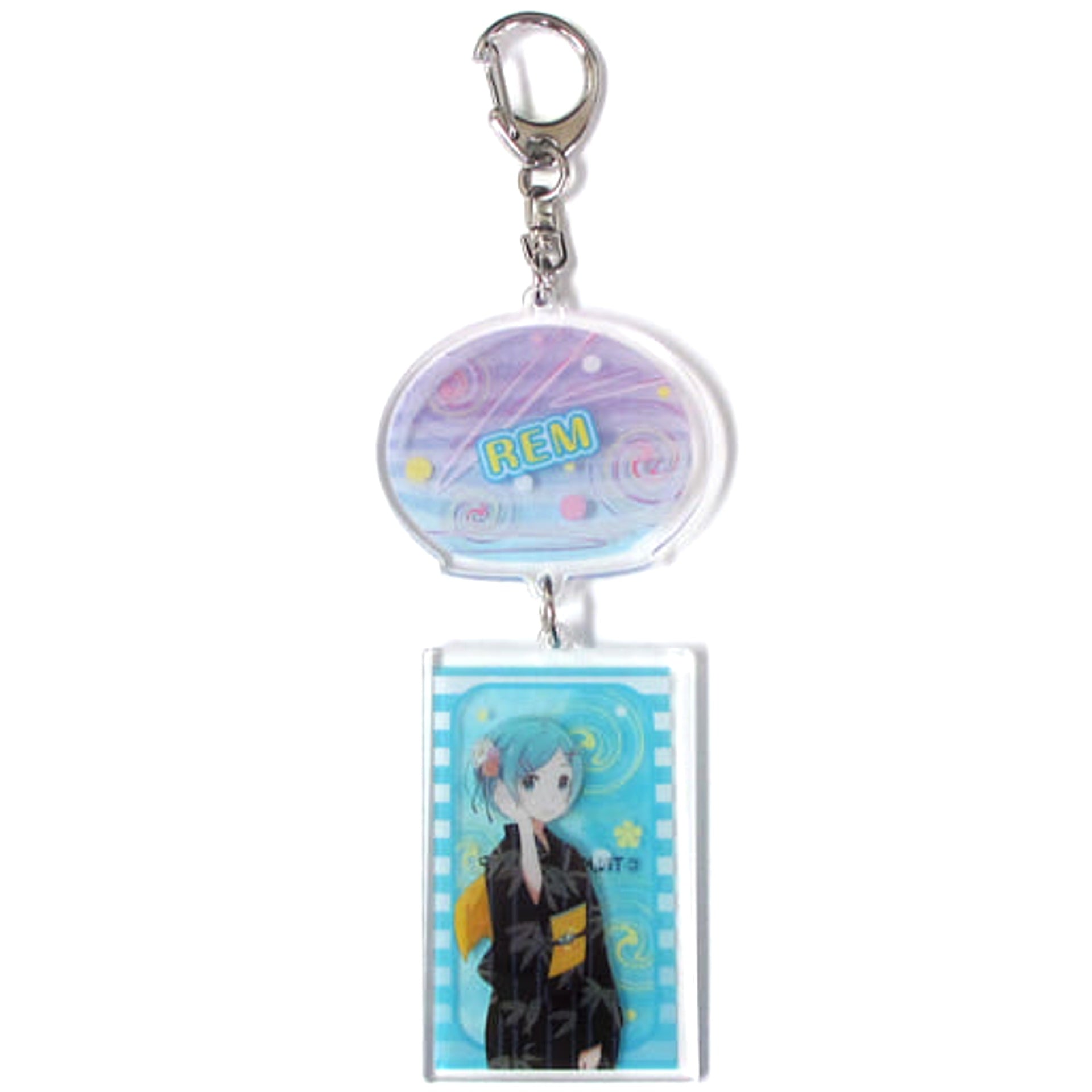 Re:ZERO -Starting Life in Another World- Rem Yukata Ver. Fuurin Yurayura Keychain Keychains [USED]