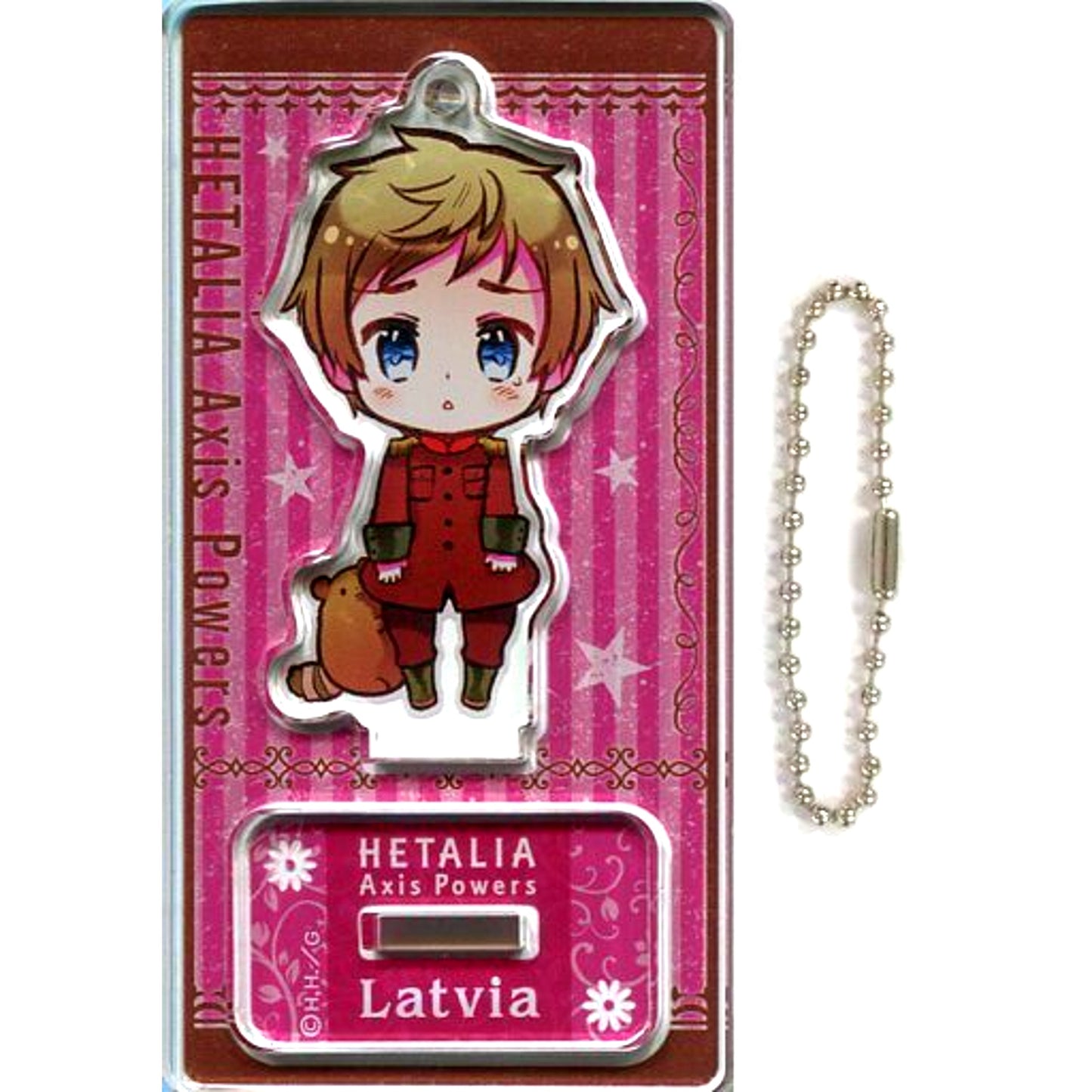Latvia Hetalia Axis Powers Trading Acrylic Stand Vol.2 [USED]