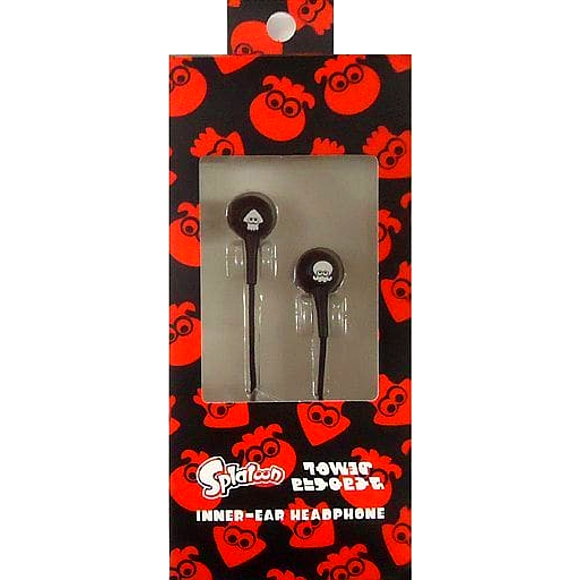 Squid and Octopus Splatoon x TOWER RECORDS Inner Ear Headphones [USED]