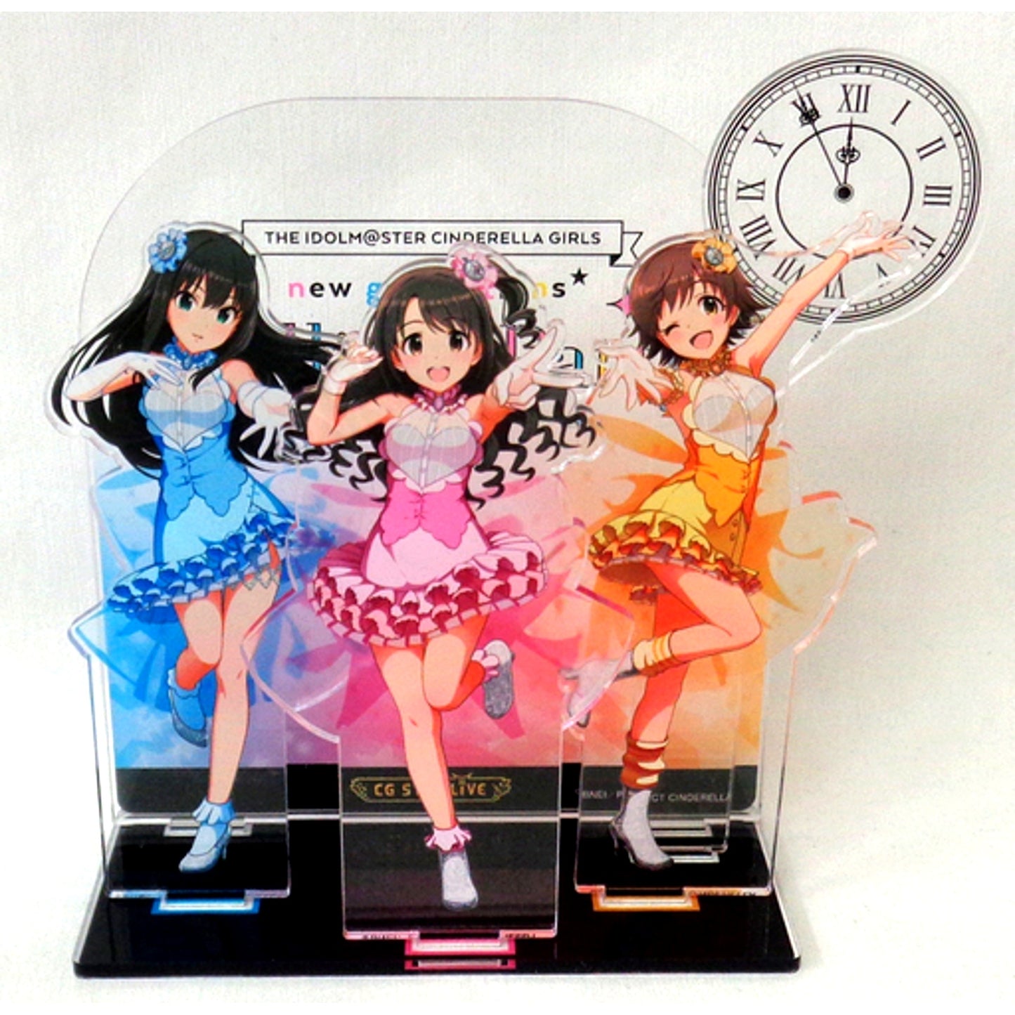 Key Visual THE IDOLM@STER CINDERELLA GIRLS Acrylic Diorama Stage new generations Brilliant Party! [USED]