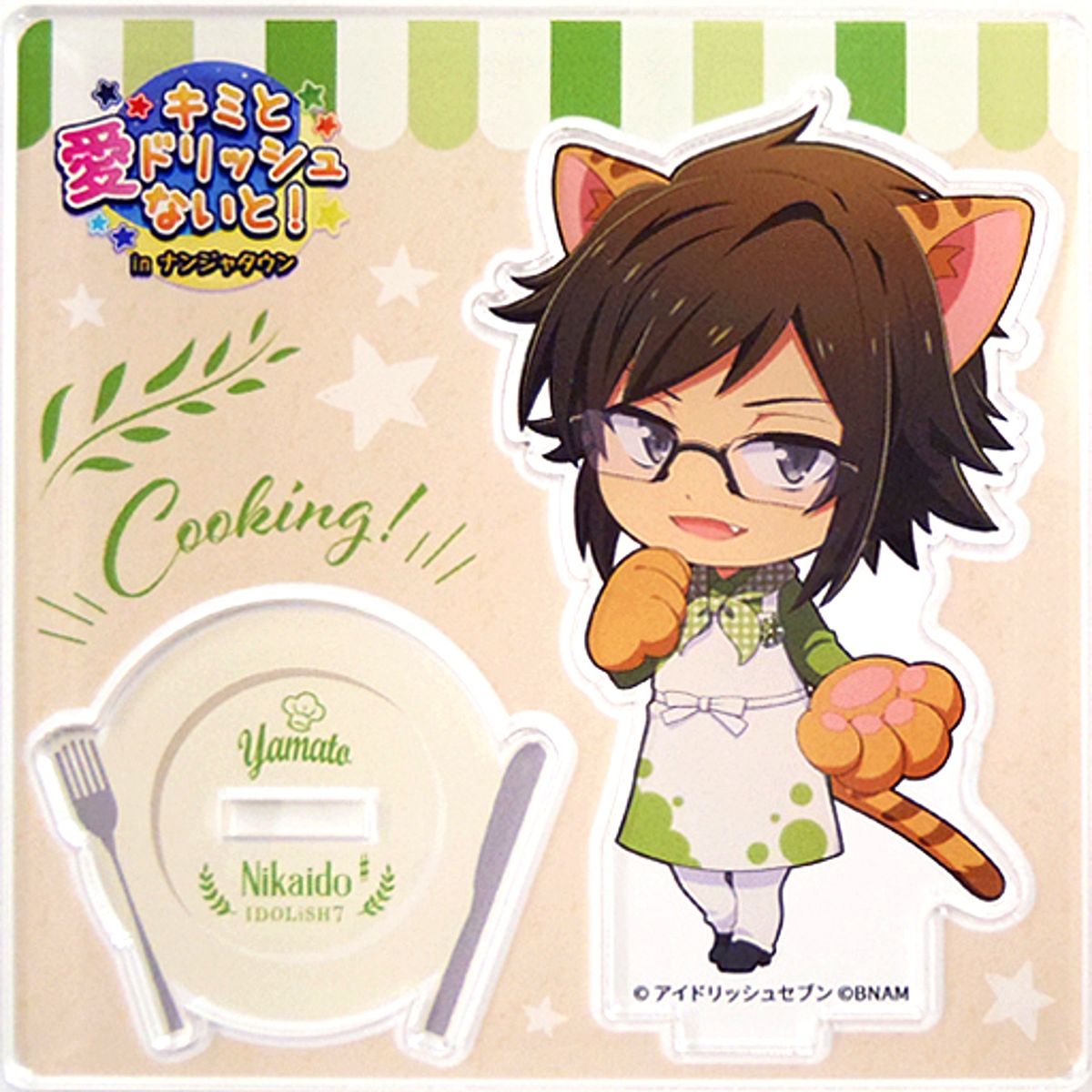 Yamato Nikaido IDOLiSH7 Acrylic Stand Kimi to Ai Dorish Naito! in Namja Town [USED]