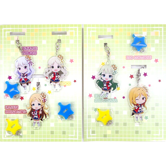 ARRIVE THE IDOLM@STER MILLION LIVE! Nendoroid Plus Acrylic Keychain Set with Stand 5thLIVE BRAND NEW PERFORM@NCE!!! [USED]