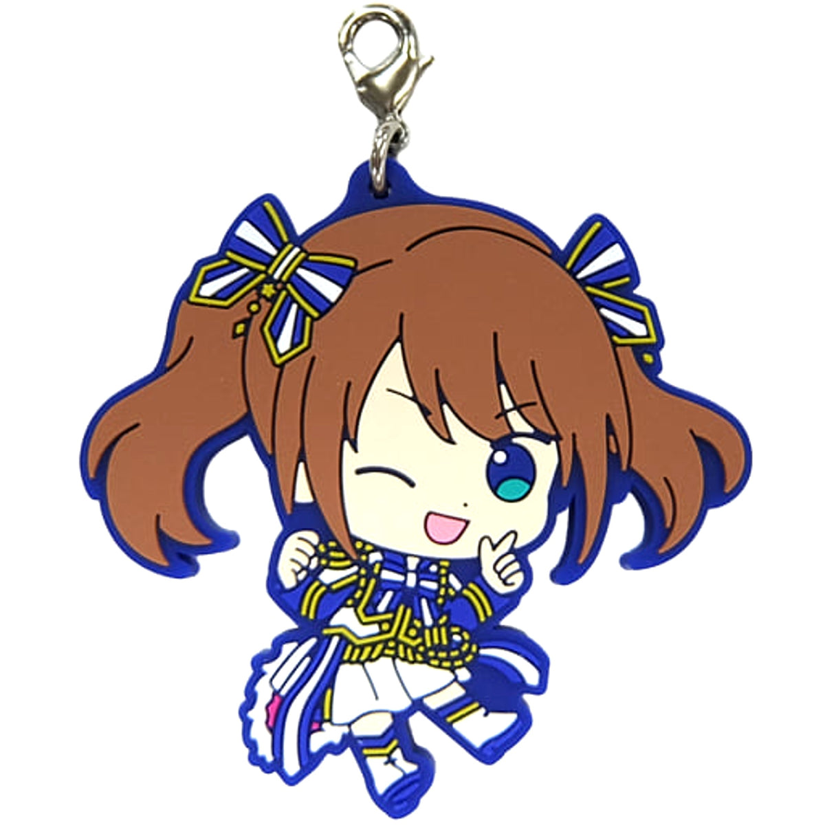THE IDOLM@STER SideM Saki Mizushima Ichiban Kuji Anniversary Collection Physical Rubber Charm Prize Q [USED]