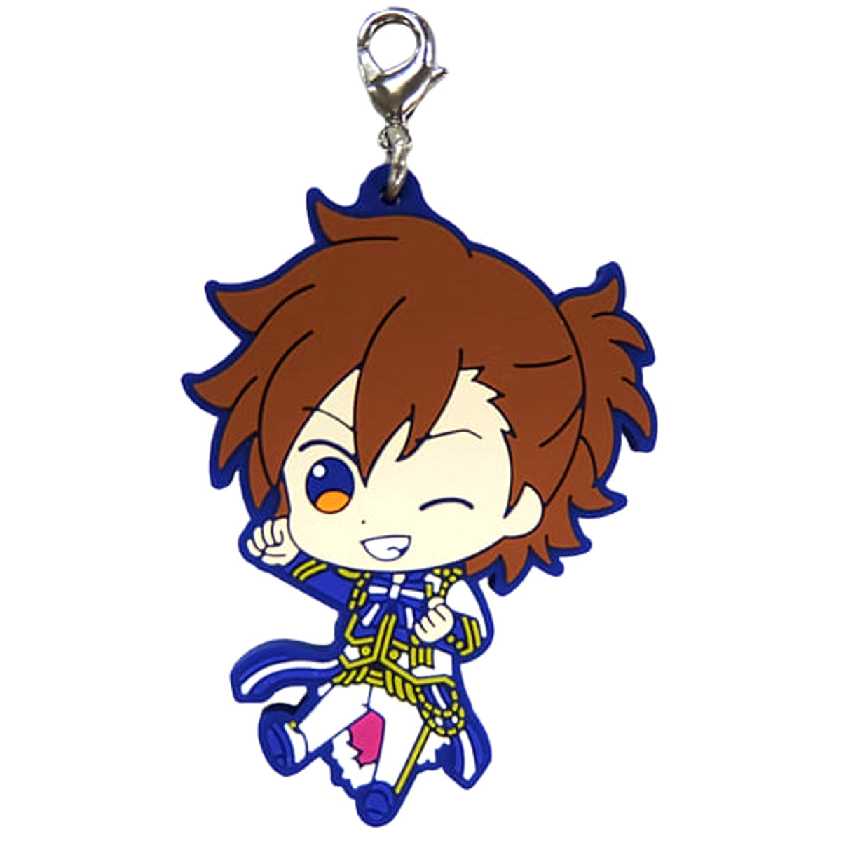 THE IDOLM@STER SideM Shiro Tachibana Ichiban Kuji Anniversary Collection Physical Rubber Charm Prize Q [USED]