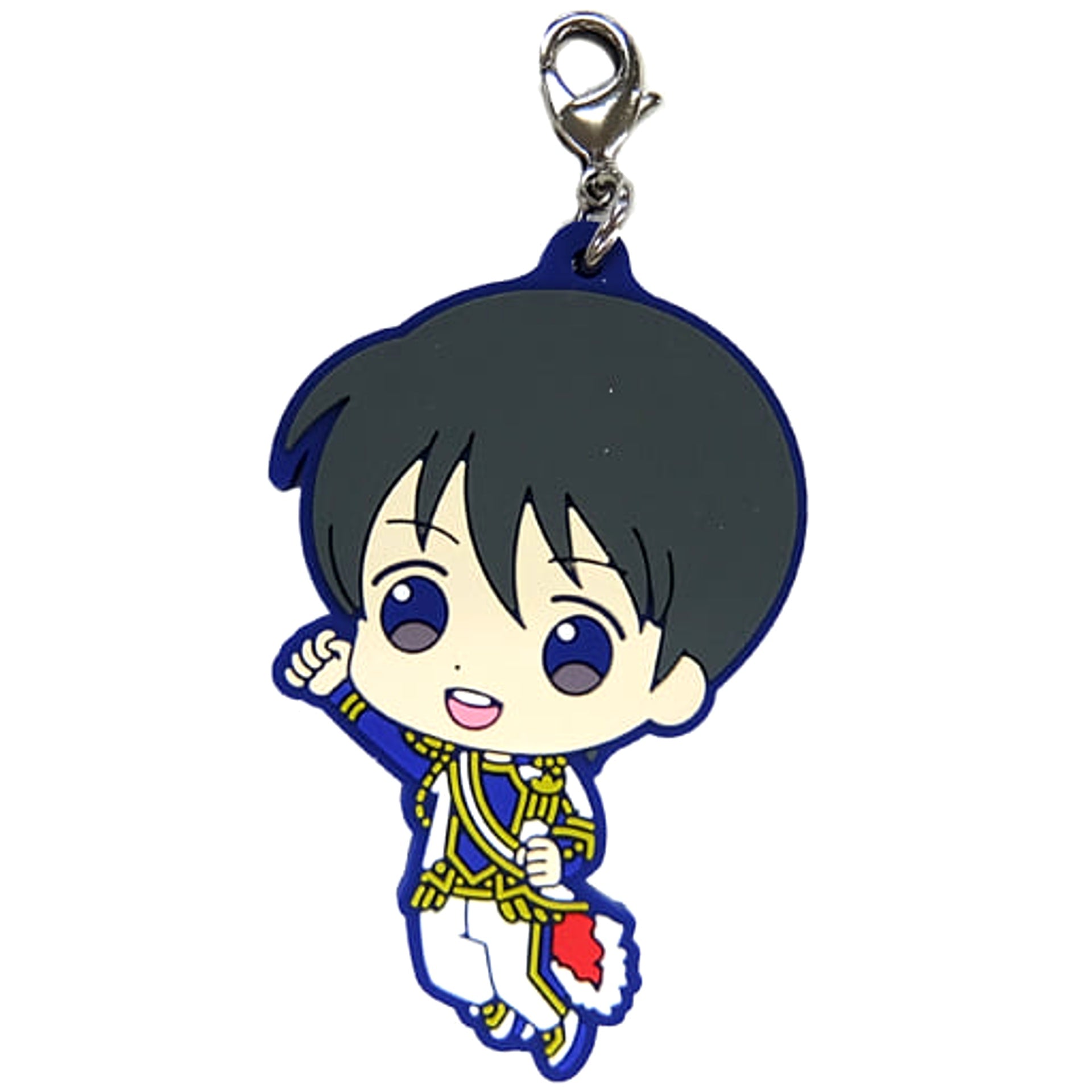 THE IDOLM@STER SideM Jun Fuyumi Ichiban Kuji Anniversary Collection Intelli Rubber Charm Prize R [USED]