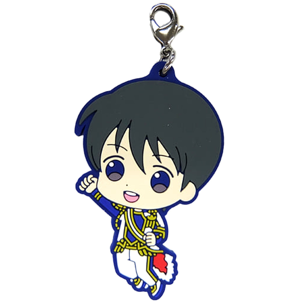 THE IDOLM@STER SideM Jun Fuyumi Ichiban Kuji Anniversary Collection Intelli Rubber Charm Prize R [USED]