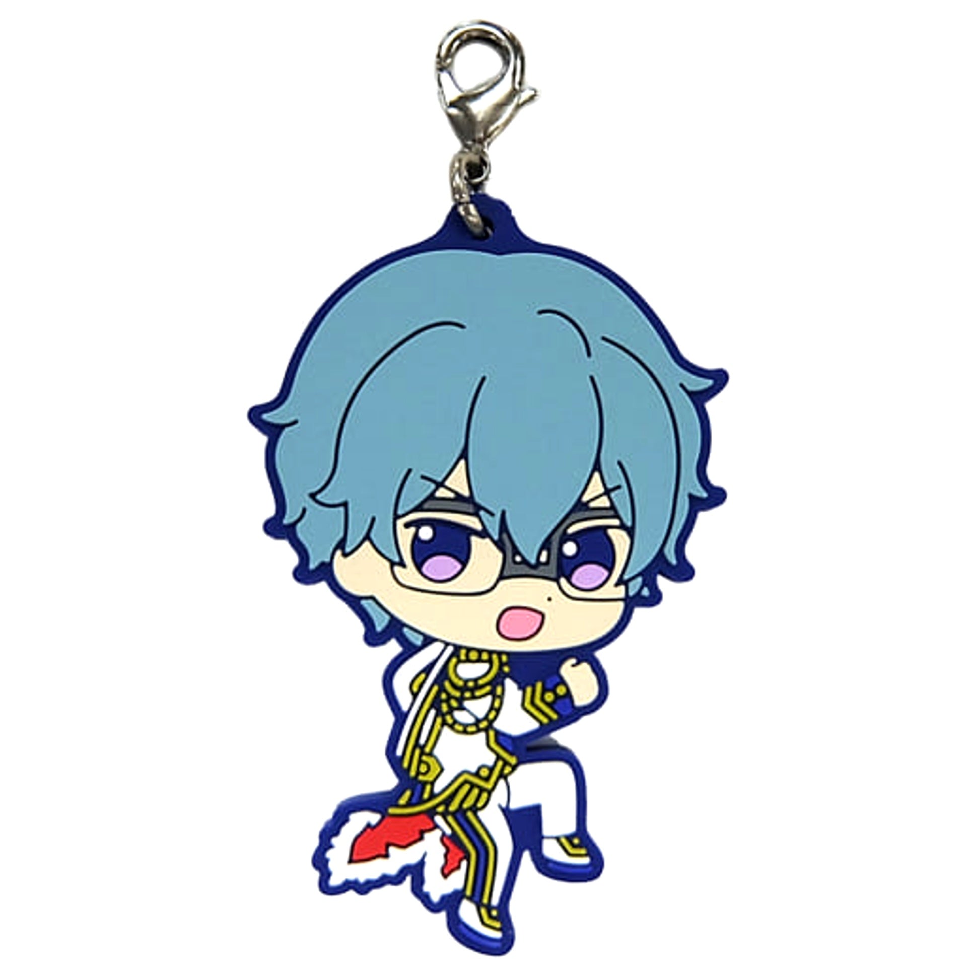 THE IDOLM@STER SideM Michio Hazama Ichiban Kuji Anniversary Collection Intelli Rubber Charm Prize R [USED]