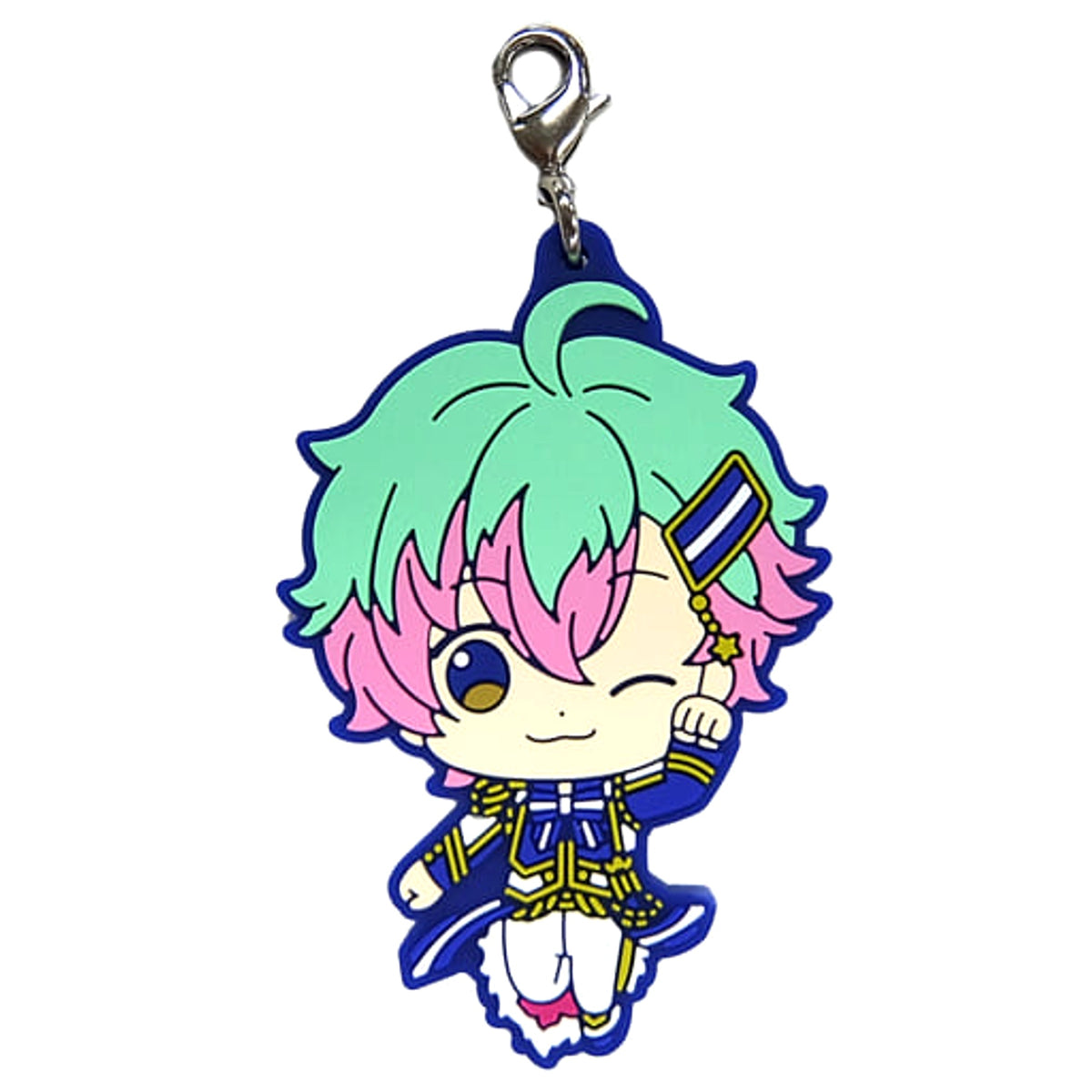 THE IDOLM@STER SideM Kirio Nekoyanagi Ichiban Kuji Anniversary Collection Intelli Rubber Charm Prize R [USED]
