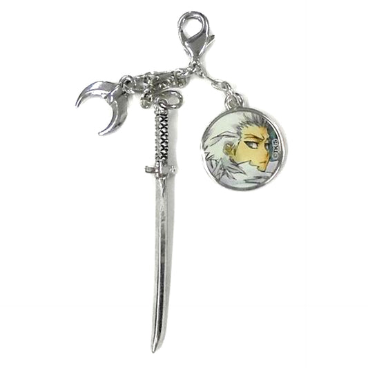 Toshiro Hitsugaya BLEACH Collection Charm Weekly Shonen Jump Exhibition VOL 3 50th Anniversary [USED]