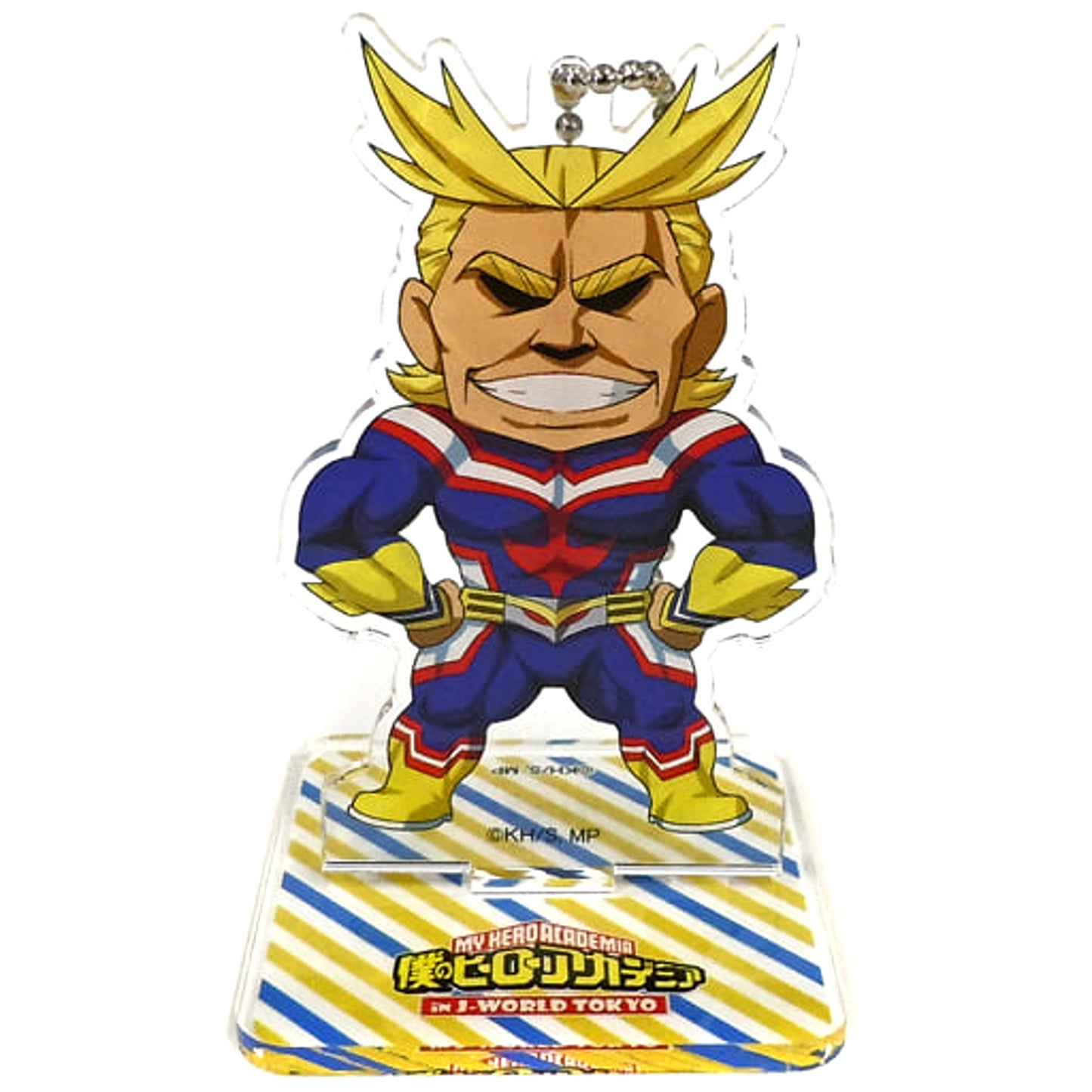My Hero Academia All Might Chibi WORLD Acrylic Stand in J-WORLD TOKYO Acrylic Stands [USED]