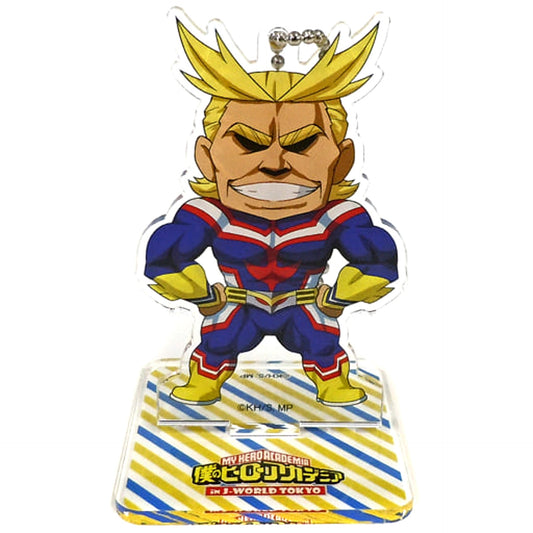 My Hero Academia All Might Chibi WORLD Acrylic Stand in J-WORLD TOKYO Acrylic Stands [USED]