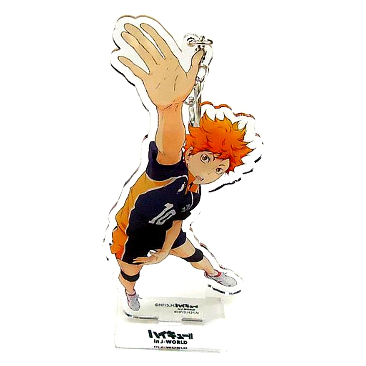 Shoyo Hinata Haikyu!! Acrylic Keychain Karasuno Fes 2018 in J-WORLD TOKYO [USED]