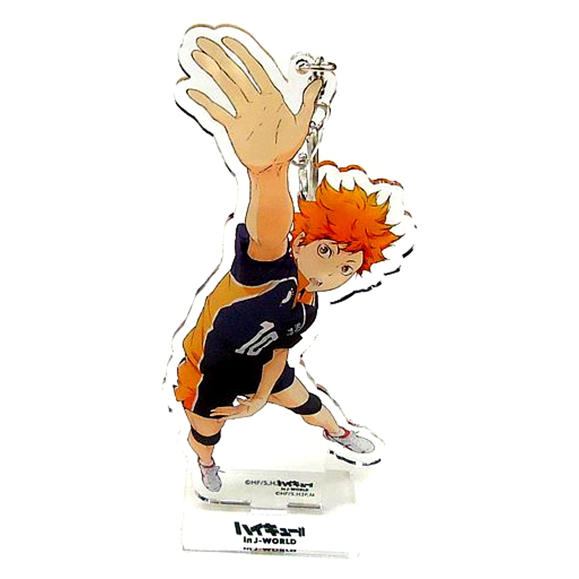 Shoyo Hinata Haikyu!! Acrylic Keychain Karasuno Fes 2018 in J-WORLD TOKYO [USED]