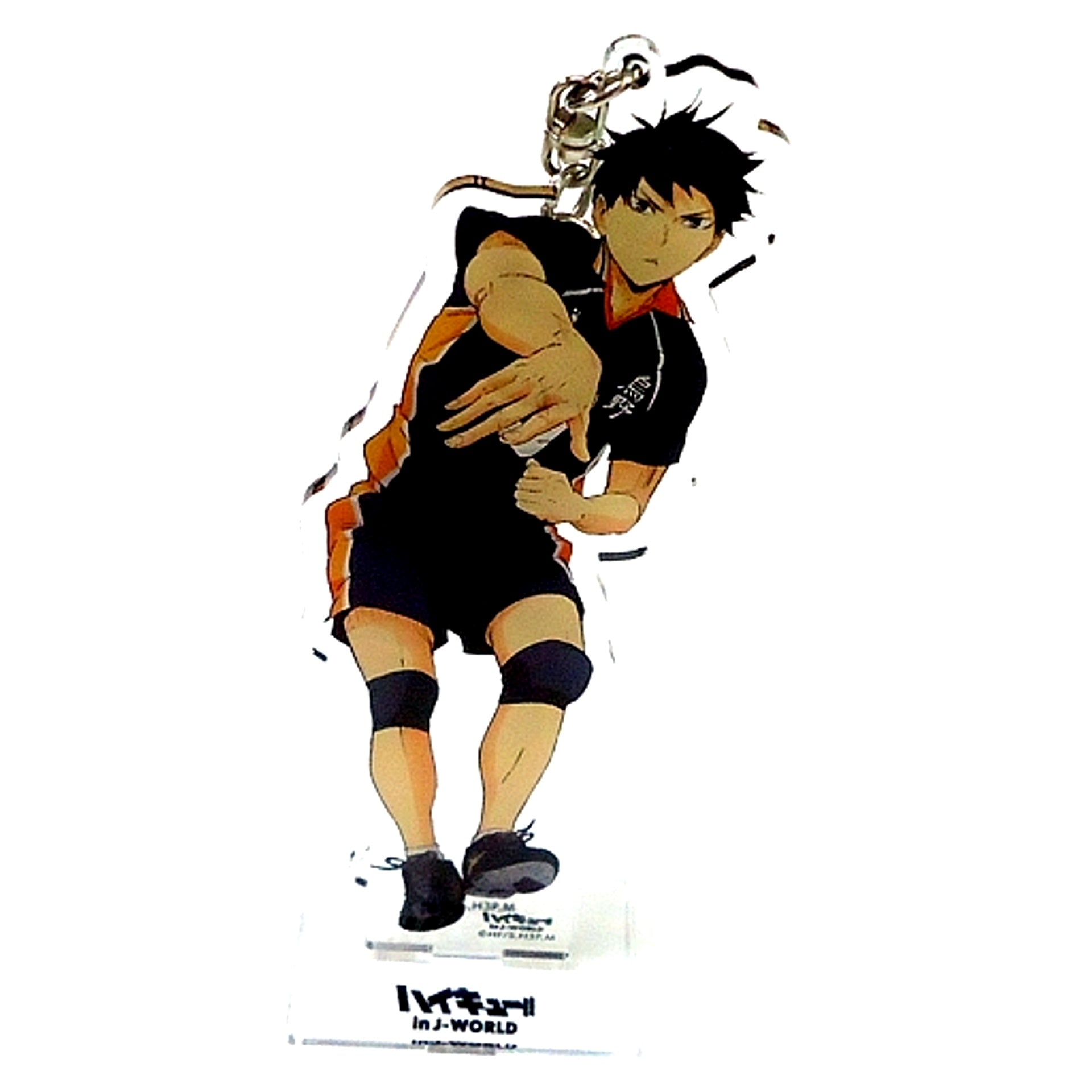 Tobio Kageyama Haikyu!! Acrylic Keychain Karasuno Fes 2018 in J-WORLD TOKYO [USED]