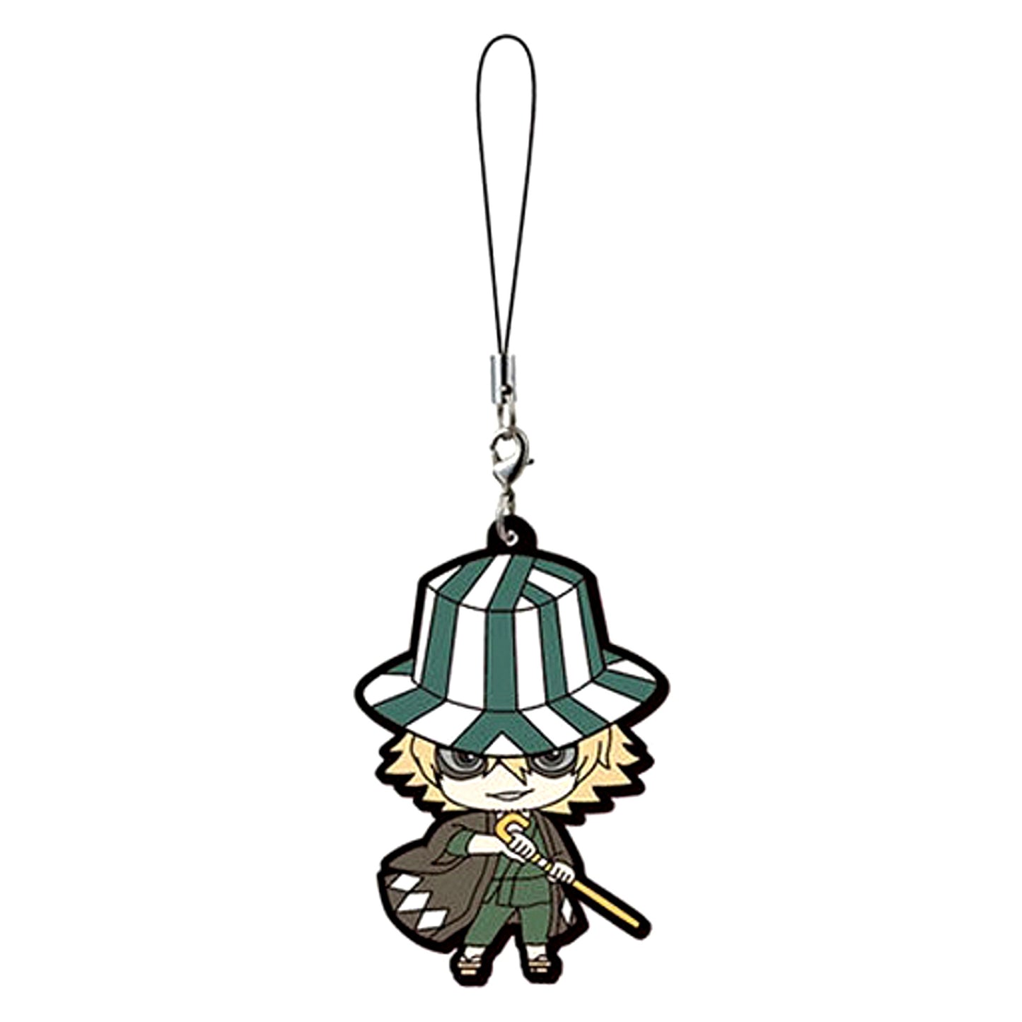 Kisuke Urahara Bleach Capsule Rubber Mascot [USED]