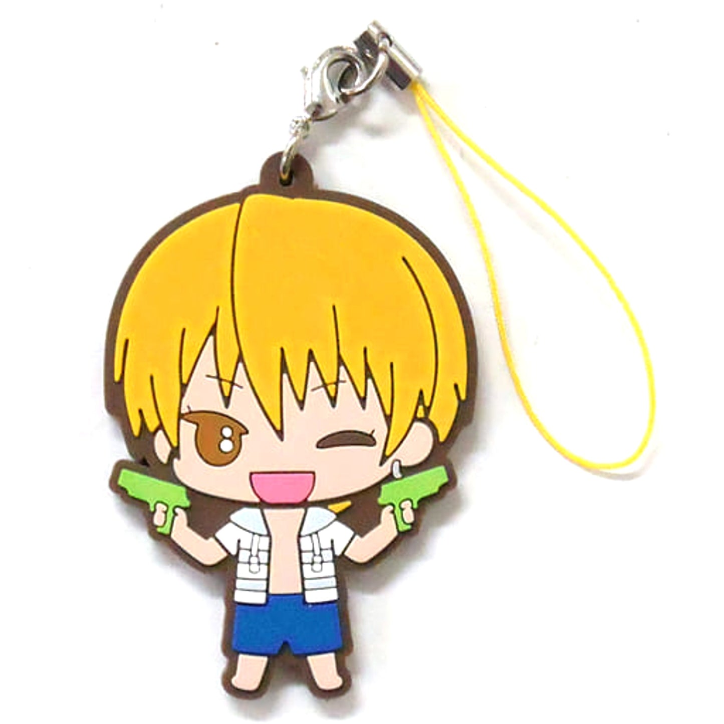 Kuroko's Basketball Ryota Kise Capsule Rubber Mascot In Summer 2016 Keychains [USED]