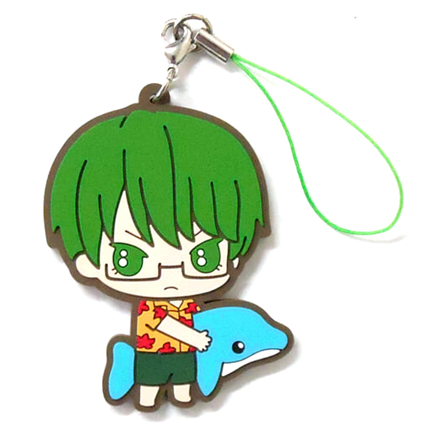 Kuroko's Basketball Shintaro Midorima Capsule Rubber Mascot In Summer 2016 Keychains [USED]