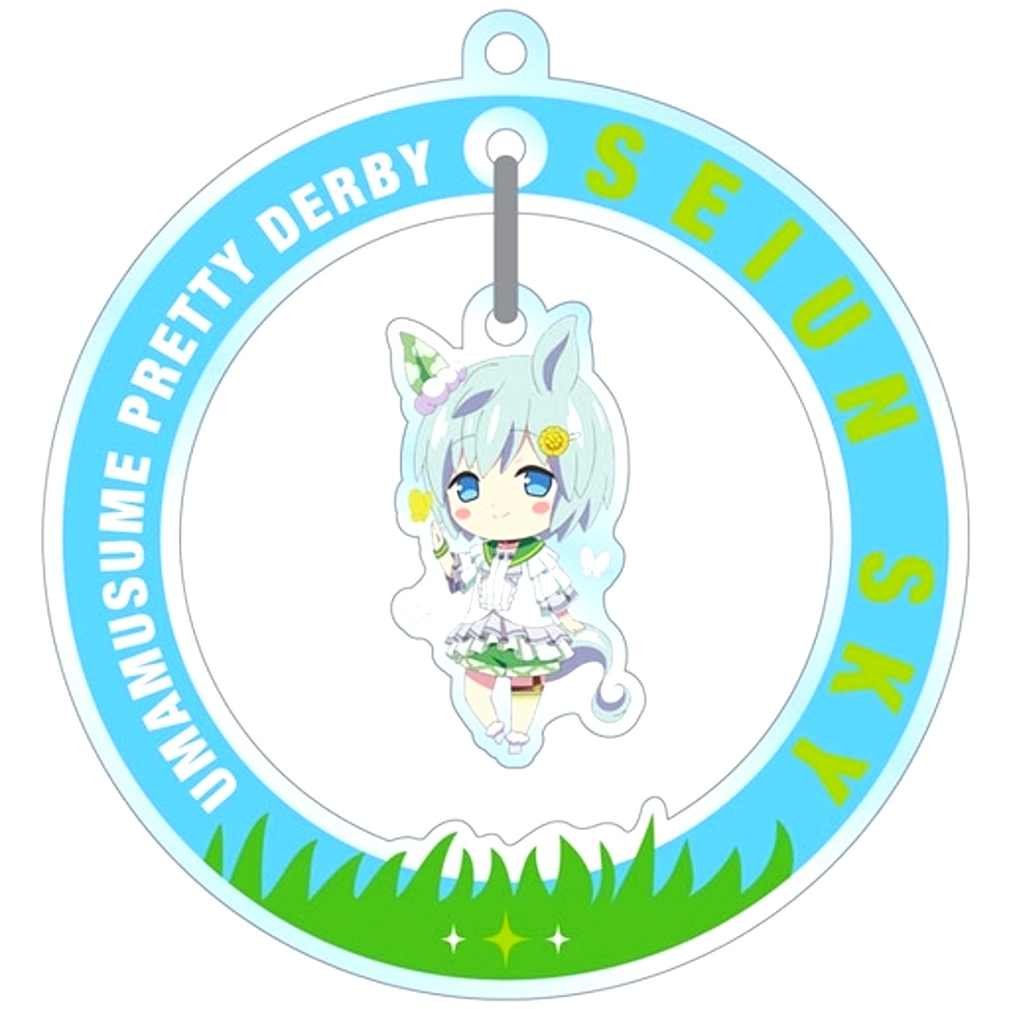 Seiun Sky Uma Musume Pretty Derby Trading Swinging Acrylic Keychain [USED]