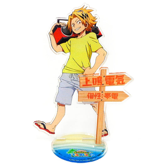 My Hero Academia Denki Kaminari Acrylic Stand Minna de Tsukurou! Umi no Ie in Tokyu Hands Limited Acrylic Stands [USED]
