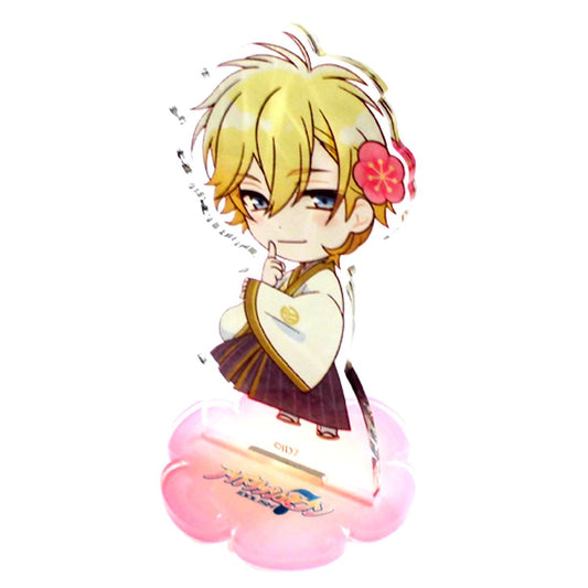 Nagi Rokuya New Year Outfit IDOLiSH7 X Animega Cafe Vol. 2 Acrylic Stand New Year Ver. [USED]