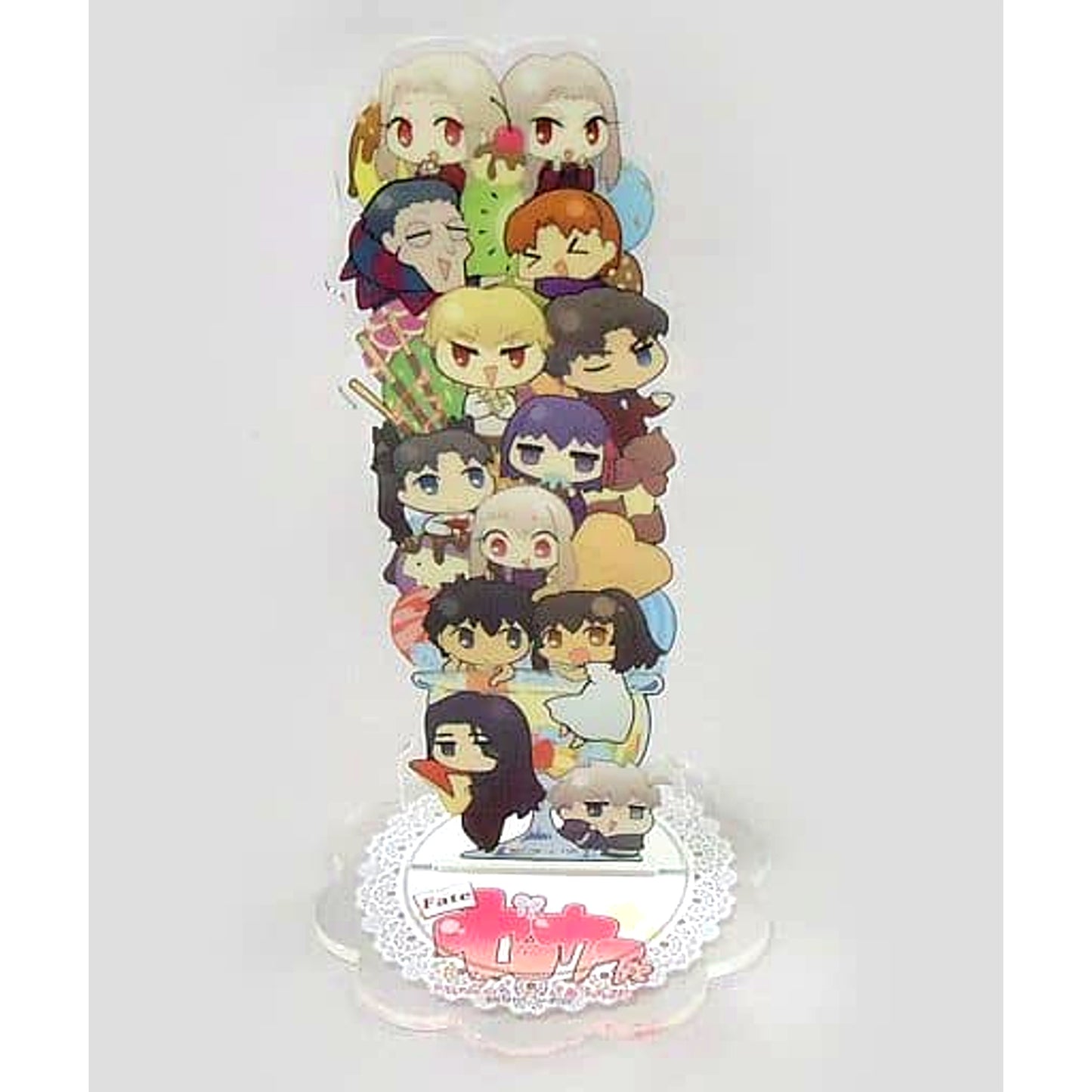 Group Fate/Zero Big Acrylic Stand Fate/Zero x Machi Asobi CAFE Fate Zero Cafe Heroic Spirits Gather at Fate Zero Cafe [USED]