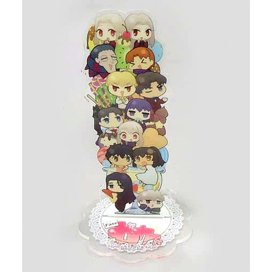 Group Fate/Zero Big Acrylic Stand Fate/Zero x Machi Asobi CAFE Fate Zero Cafe Heroic Spirits Gather at Fate Zero Cafe [USED]