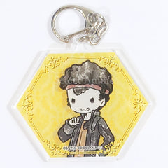 Code Geass: Lelouch of the Rebellion III Glorification Kaname Ogi Graph Art Design Acrylic Keychain The Black Knights Keychains [USED]
