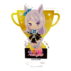 Mejiro McQueen B Prize Umamusume: Pretty Derby Chara Fuku Kuji Trophy Type Acrylic Stand [USED]