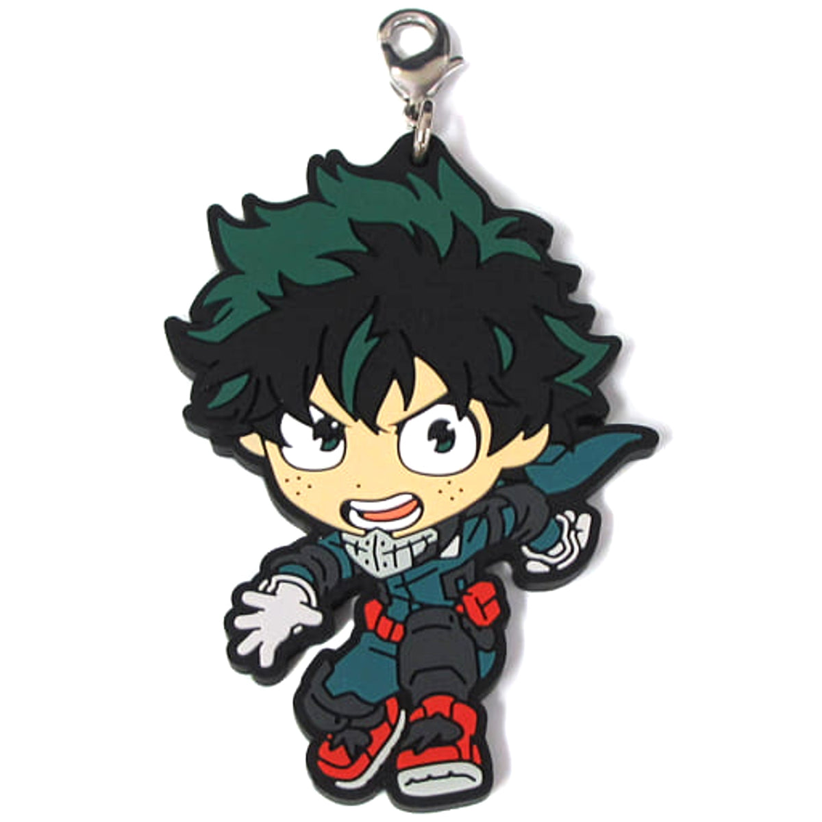 My Hero Academia Izuku Midoriya Ichiban Kuji Sara ni Mukou e Rubber Charm Kyunchara Illustrations Prize E Charm [USED]