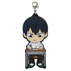 Haikyu!! Tobio Kageyama Ichiban Kuji Match Breathing 1st Grade Rubber Charm Kyunchara Illustrations Prize M Charm [USED]