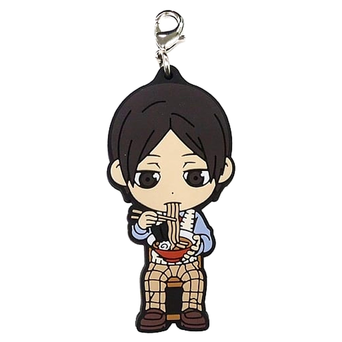 Haikyu!! Akira Kunimi Ichiban Kuji Match Breathing 1st Grade Rubber Charm Kyunchara Illustrations Prize M Charm [USED]