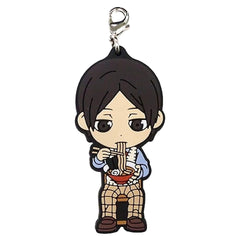 Haikyu!! Akira Kunimi Ichiban Kuji Match Breathing 1st Grade Rubber Charm Kyunchara Illustrations Prize M Charm [USED]
