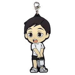 Haikyu!! Chikara Ennoshita Ichiban Kuji Match Breathing 2nd Year Rubber Charm Kyunchara Illustrations Prize N Charm [USED]