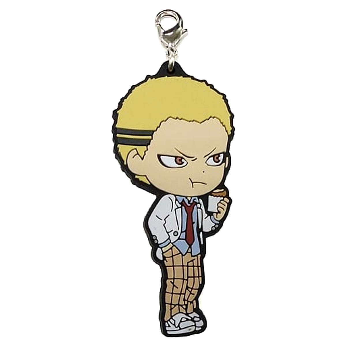 Haikyu!! Kentaro Kyotani Ichiban Kuji Match Breathing 2nd Year Rubber Charm Kyunchara Illustrations Prize N Charm [USED]