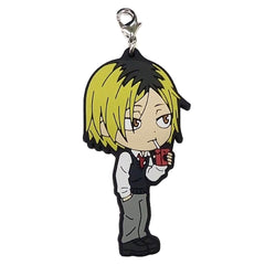 Haikyu!! Kenma Kozume Ichiban Kuji Match Breathing 2nd Year Rubber Charm Kyunchara Illustrations Prize N Charm [USED]