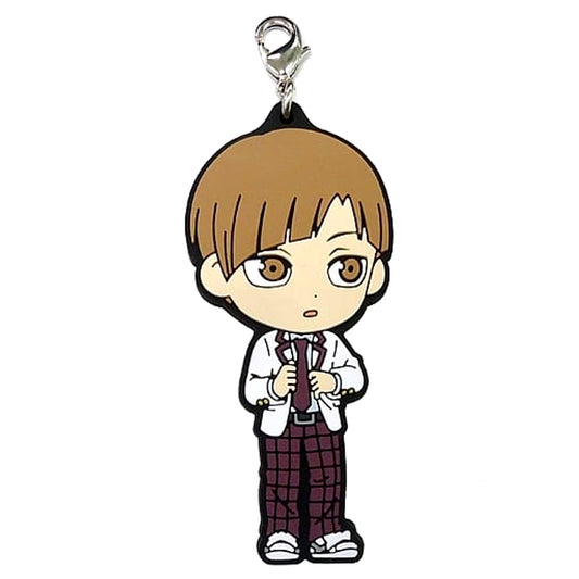 Haikyu!! Kenjiro Shirabu Ichiban Kuji Match Breathing 2nd Year Rubber Charm Kyunchara Illustrations Prize N [USED]