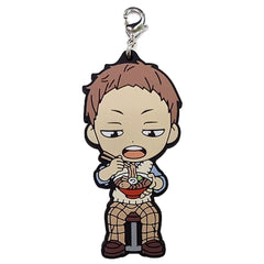 Haikyu!! Takahiro Hanamaki Ichiban Kuji Match Breathing 3rd Year Rubber Charm Kyunchara Illustrations Prize O Charm [USED]