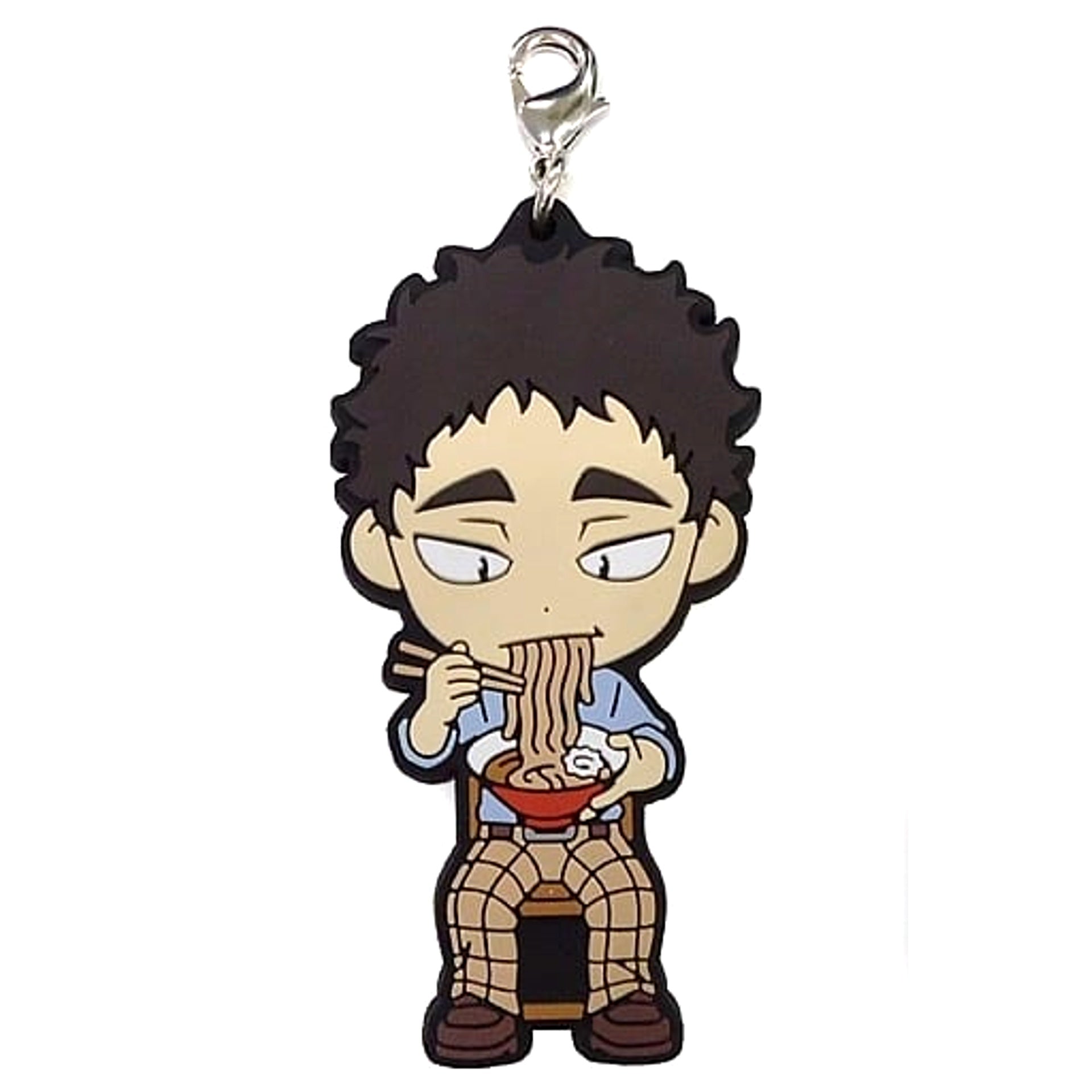 Haikyu!! Issei Matsukawa Ichiban Kuji Match Breathing 3rd Year Rubber Charm Kyunchara Illustrations Prize O Charm [USED]